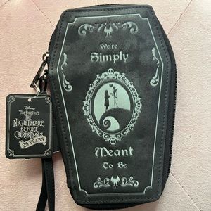 NWT Nightmare Before Christmas Wallet Clutch
